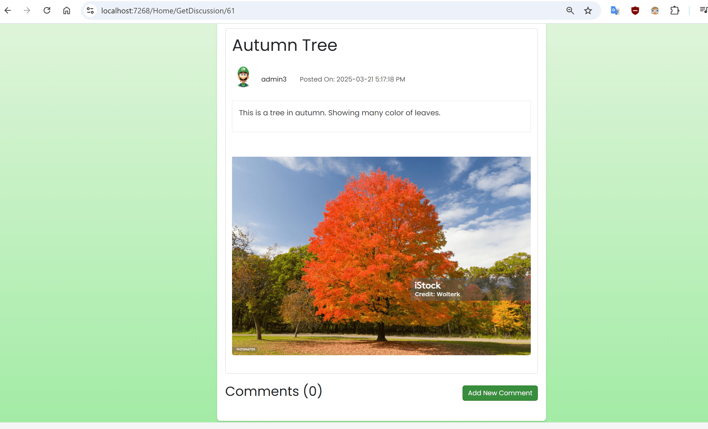 Tree Forum